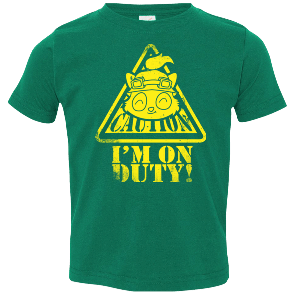 T-Shirts Kelly / 2T Im on duty Toddler Premium T-Shirt