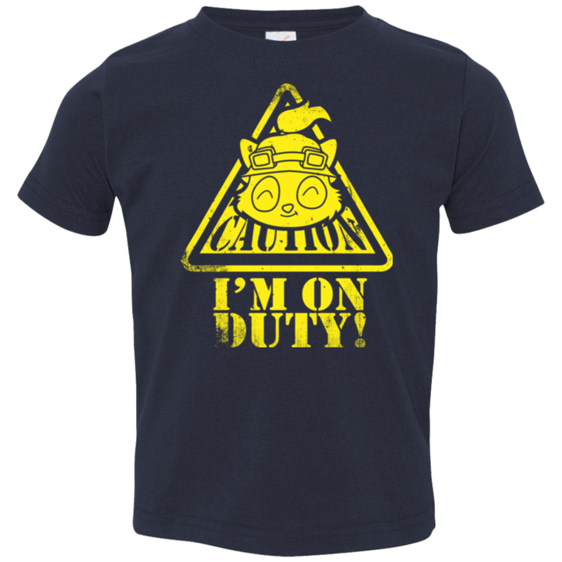 T-Shirts Navy / 2T Im on duty Toddler Premium T-Shirt