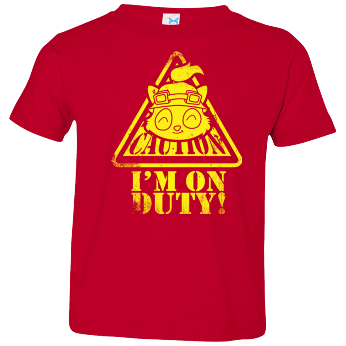 T-Shirts Red / 2T Im on duty Toddler Premium T-Shirt
