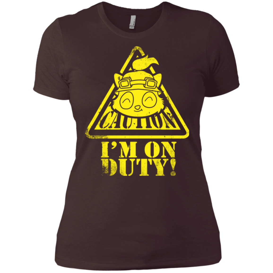 T-Shirts Dark Chocolate / X-Small Im on duty Women's Premium T-Shirt