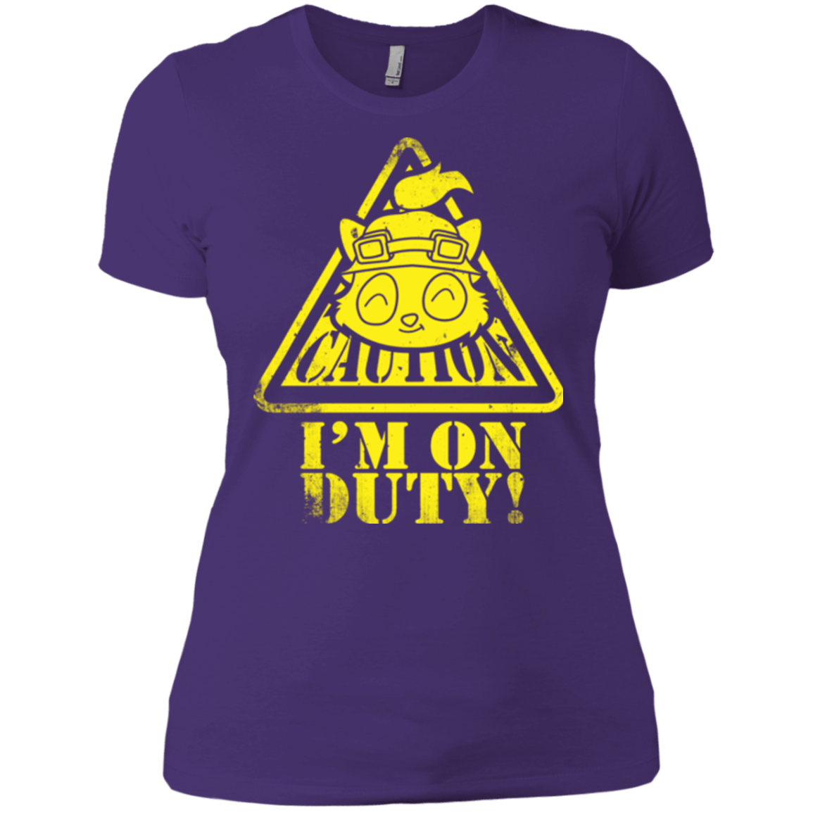 T-Shirts Purple / X-Small Im on duty Women's Premium T-Shirt