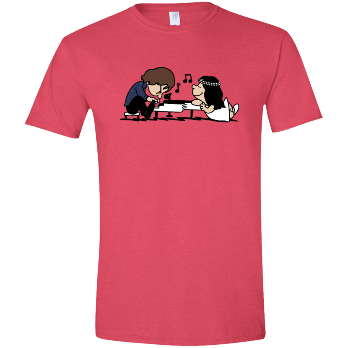 T-Shirts Heather Red / S Imagine Men's Semi-Fitted Softstyle