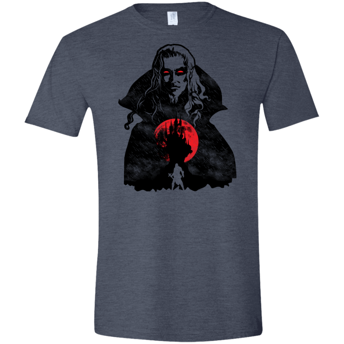 T-Shirts Heather Navy / S Immortality Men's Semi-Fitted Softstyle