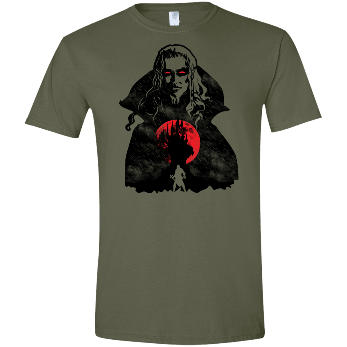 T-Shirts Military Green / S Immortality Men's Semi-Fitted Softstyle