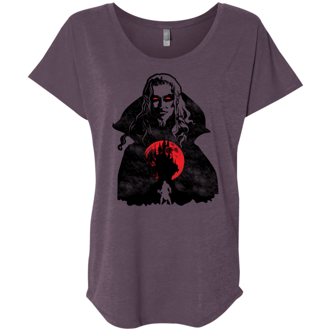 T-Shirts Vintage Purple / X-Small Immortality Triblend Dolman Sleeve