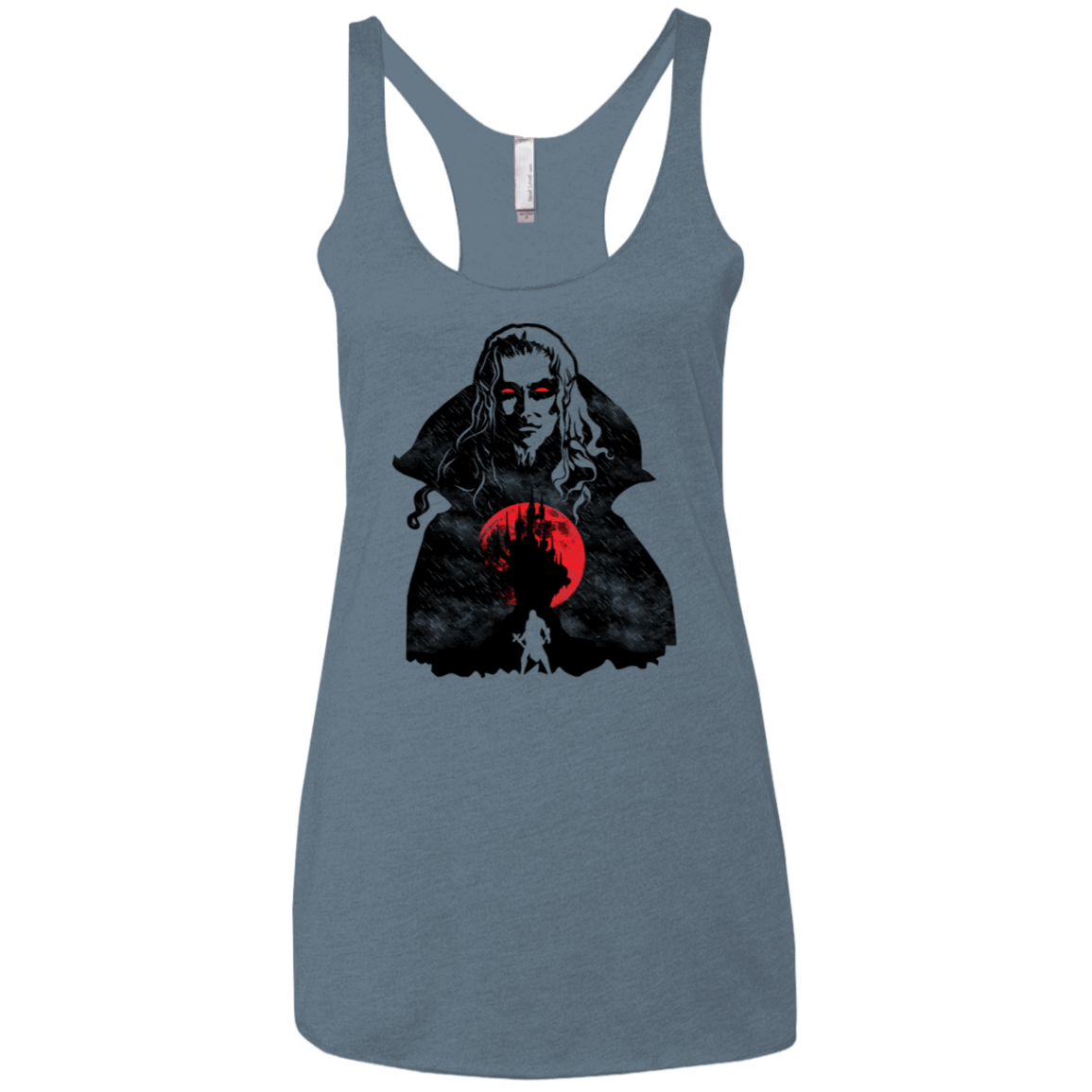 T-Shirts Indigo / X-Small Immortality Women's Triblend Racerback Tank