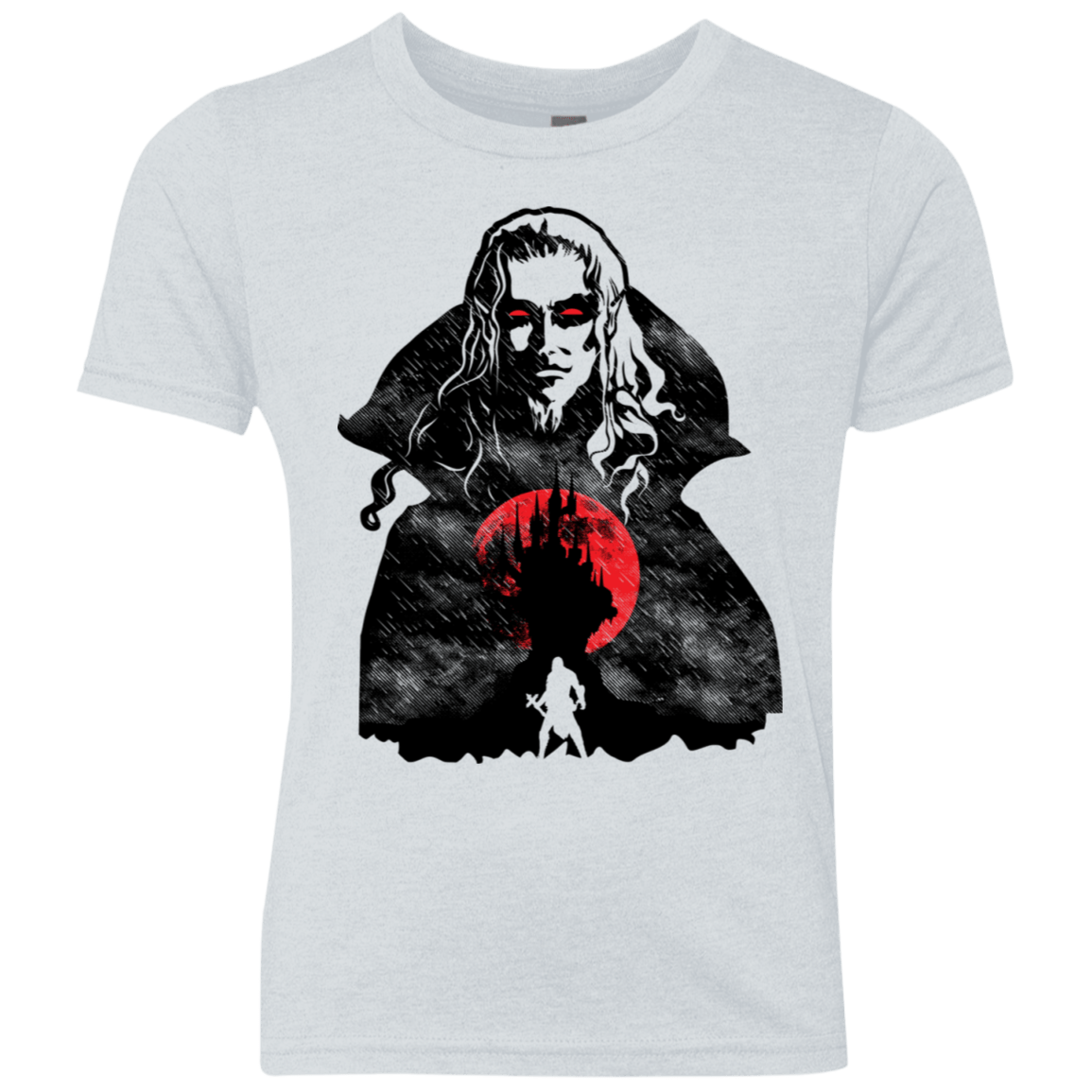 T-Shirts Heather White / YXS Immortality Youth Triblend T-Shirt