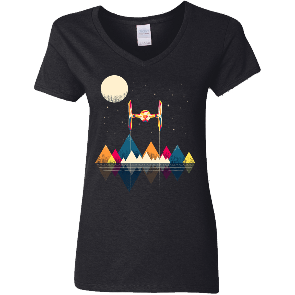 T-Shirts Black / S Imperial Fighter Women's V-Neck T-Shirt