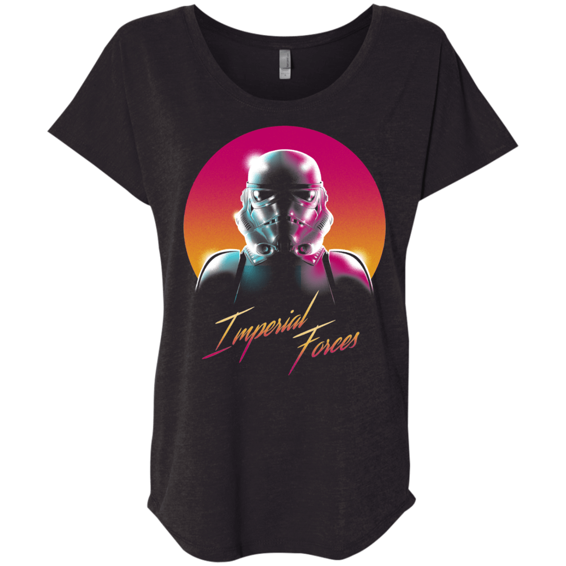 T-Shirts Vintage Black / X-Small Imperial Forces Triblend Dolman Sleeve