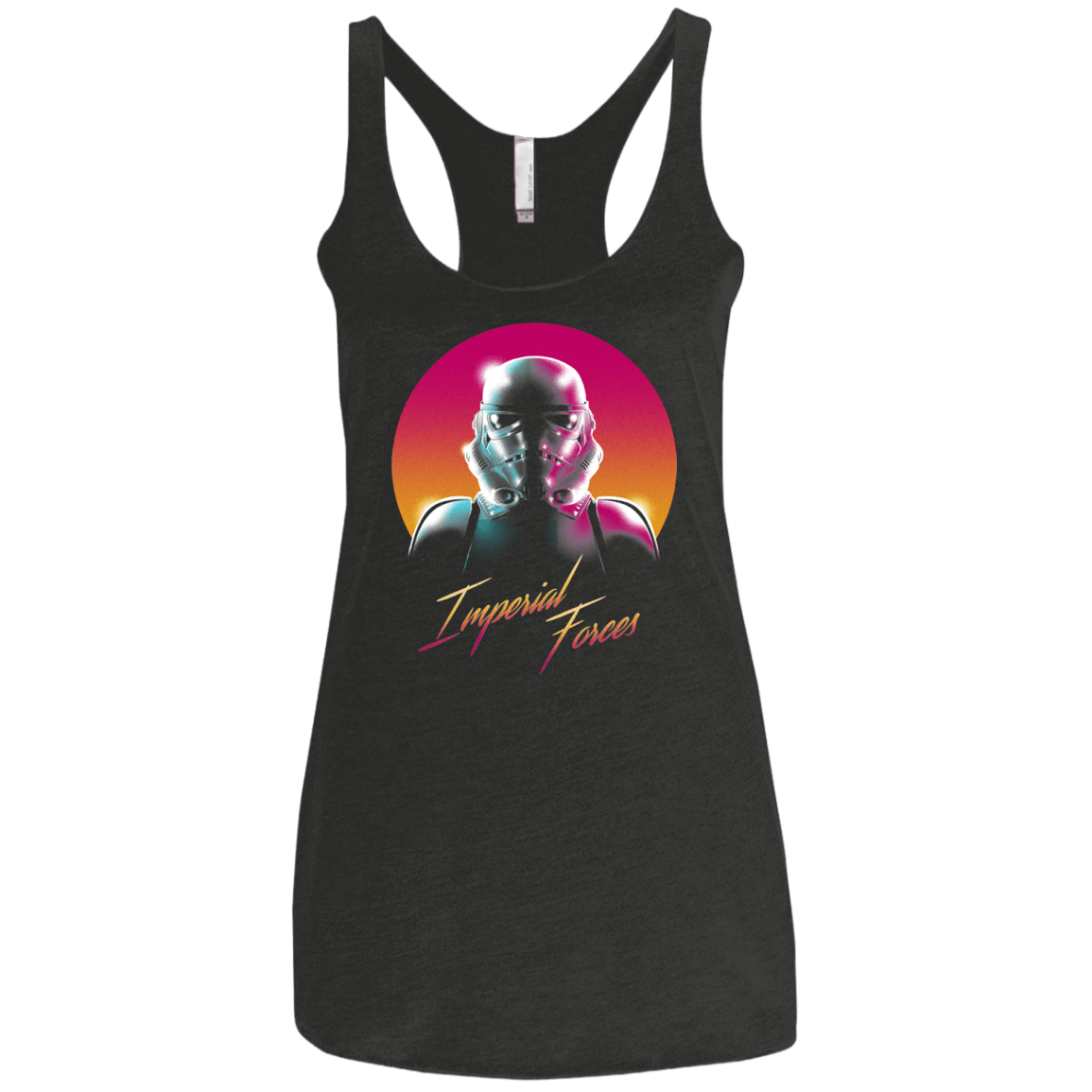 T-Shirts Vintage Black / X-Small Imperial Forces Women's Triblend Racerback Tank