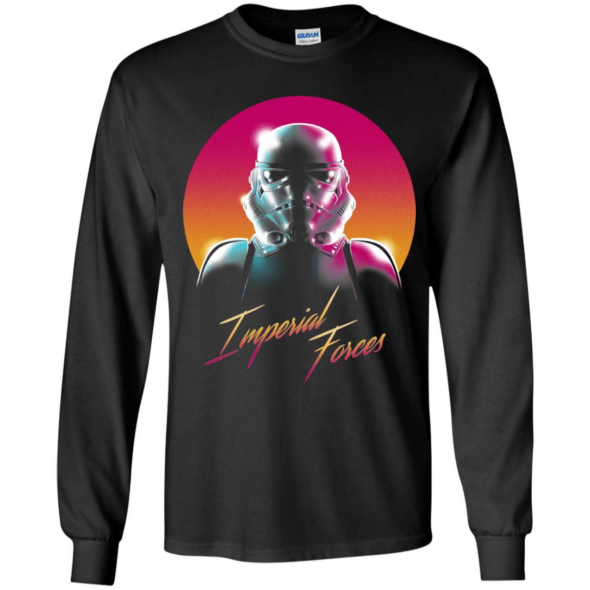 T-Shirts Black / YS Imperial Forces Youth Long Sleeve T-Shirt