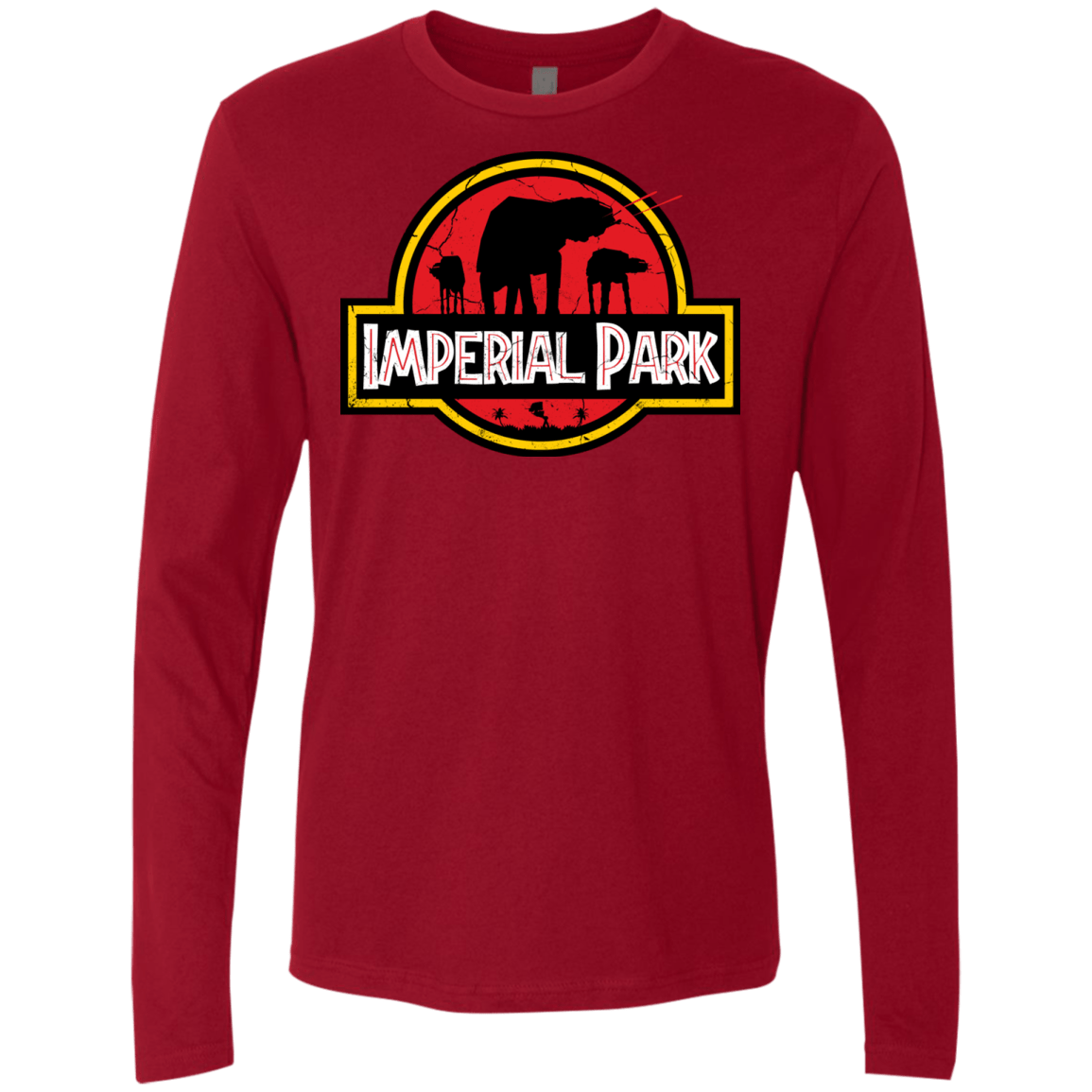 T-Shirts Cardinal / Small Imperial Park Men's Premium Long Sleeve