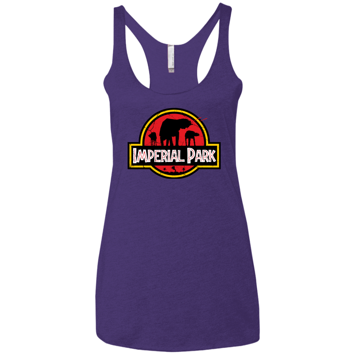 T-Shirts Purple / X-Small Imperial Park Women's Triblend Racerback Tank