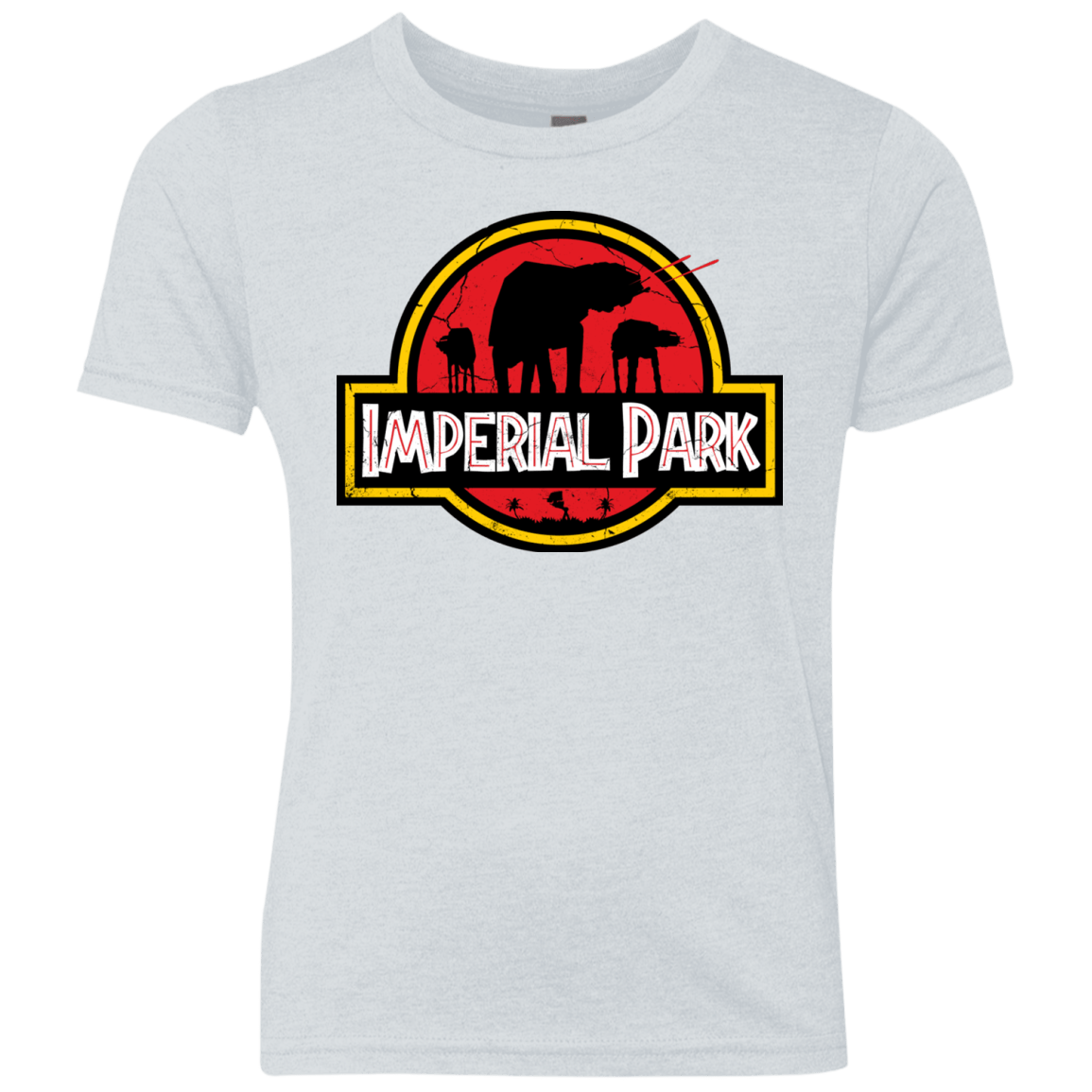 T-Shirts Heather White / YXS Imperial Park Youth Triblend T-Shirt