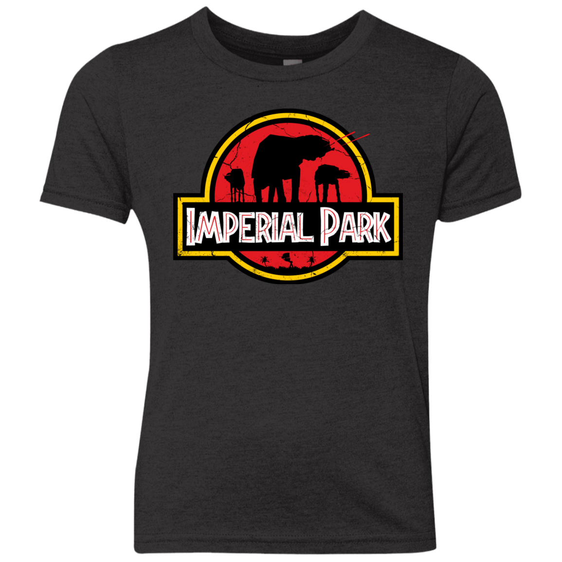 T-Shirts Vintage Black / YXS Imperial Park Youth Triblend T-Shirt