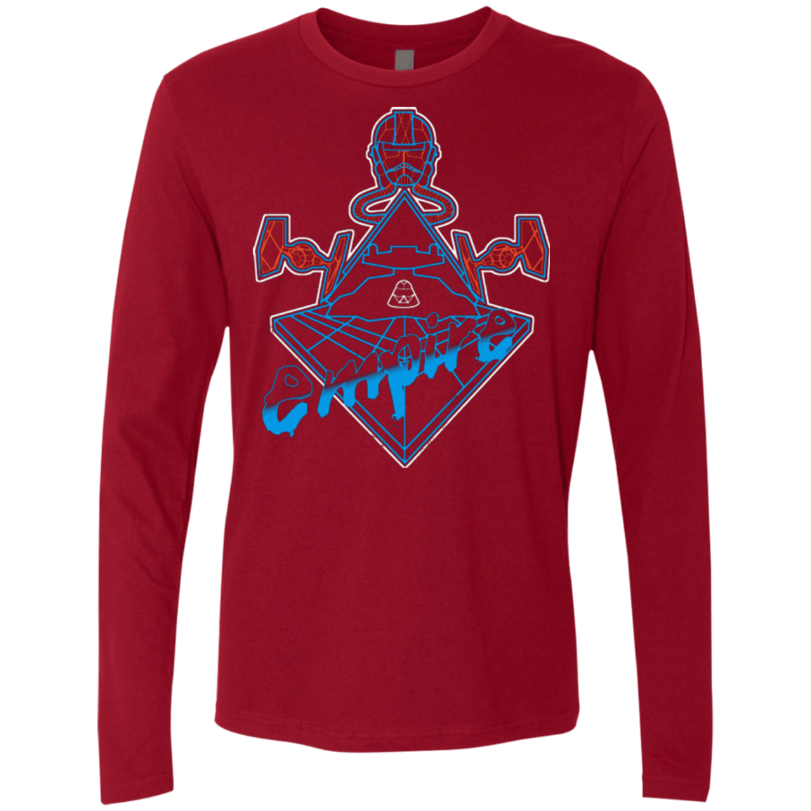 T-Shirts Cardinal / Small Imperial Punk Men's Premium Long Sleeve