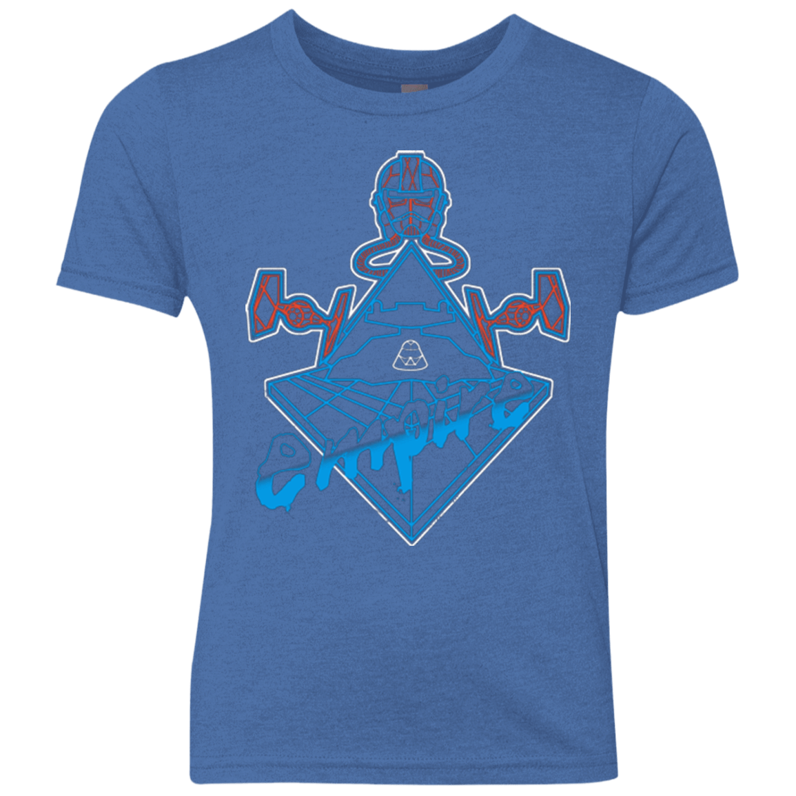 T-Shirts Vintage Royal / YXS Imperial Punk Youth Triblend T-Shirt