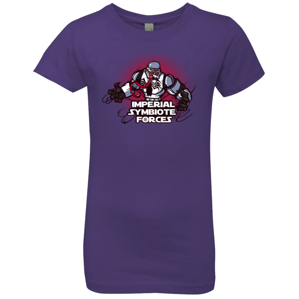 T-Shirts Purple Rush / YXS Imperial Symbiote Forces Girls Premium T-Shirt