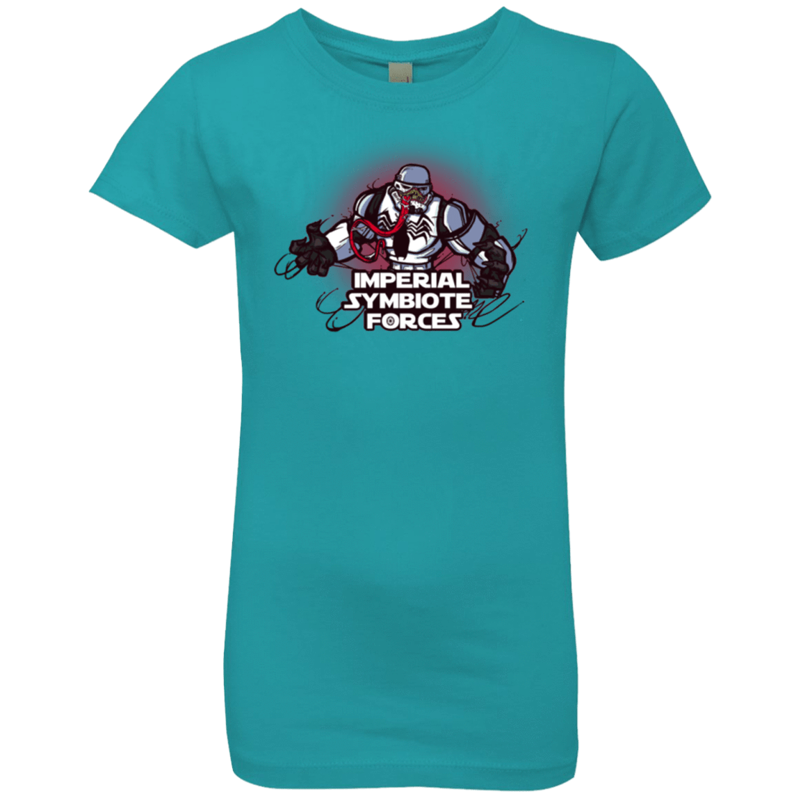 T-Shirts Tahiti Blue / YXS Imperial Symbiote Forces Girls Premium T-Shirt