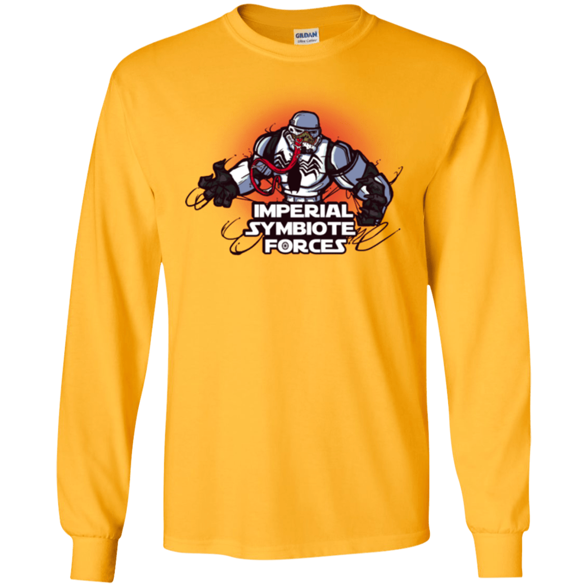 T-Shirts Gold / S Imperial Symbiote Forces Men's Long Sleeve T-Shirt
