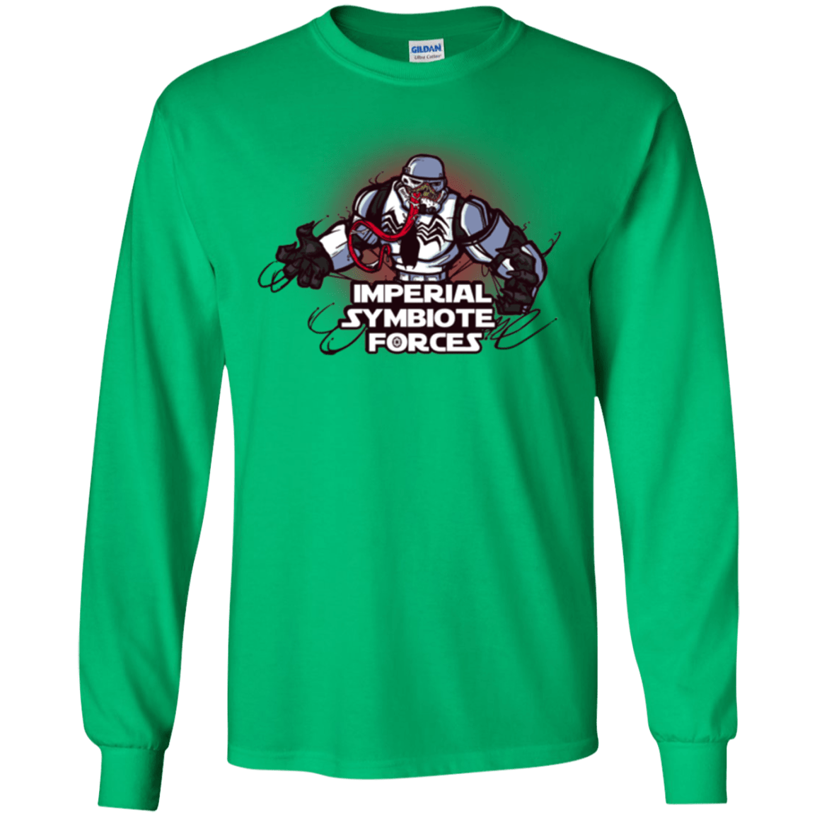 T-Shirts Irish Green / S Imperial Symbiote Forces Men's Long Sleeve T-Shirt