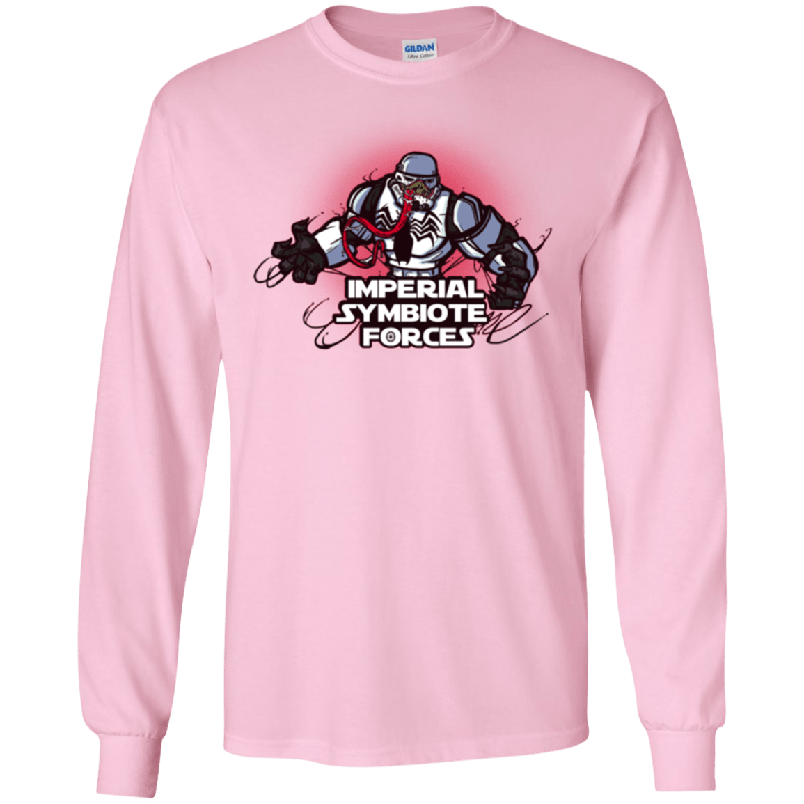 T-Shirts Light Pink / S Imperial Symbiote Forces Men's Long Sleeve T-Shirt