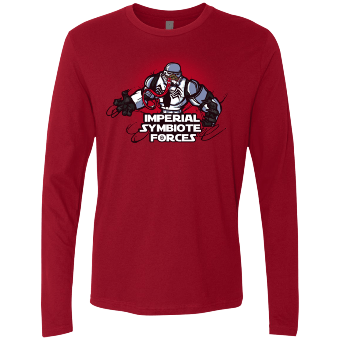 T-Shirts Cardinal / S Imperial Symbiote Forces Men's Premium Long Sleeve