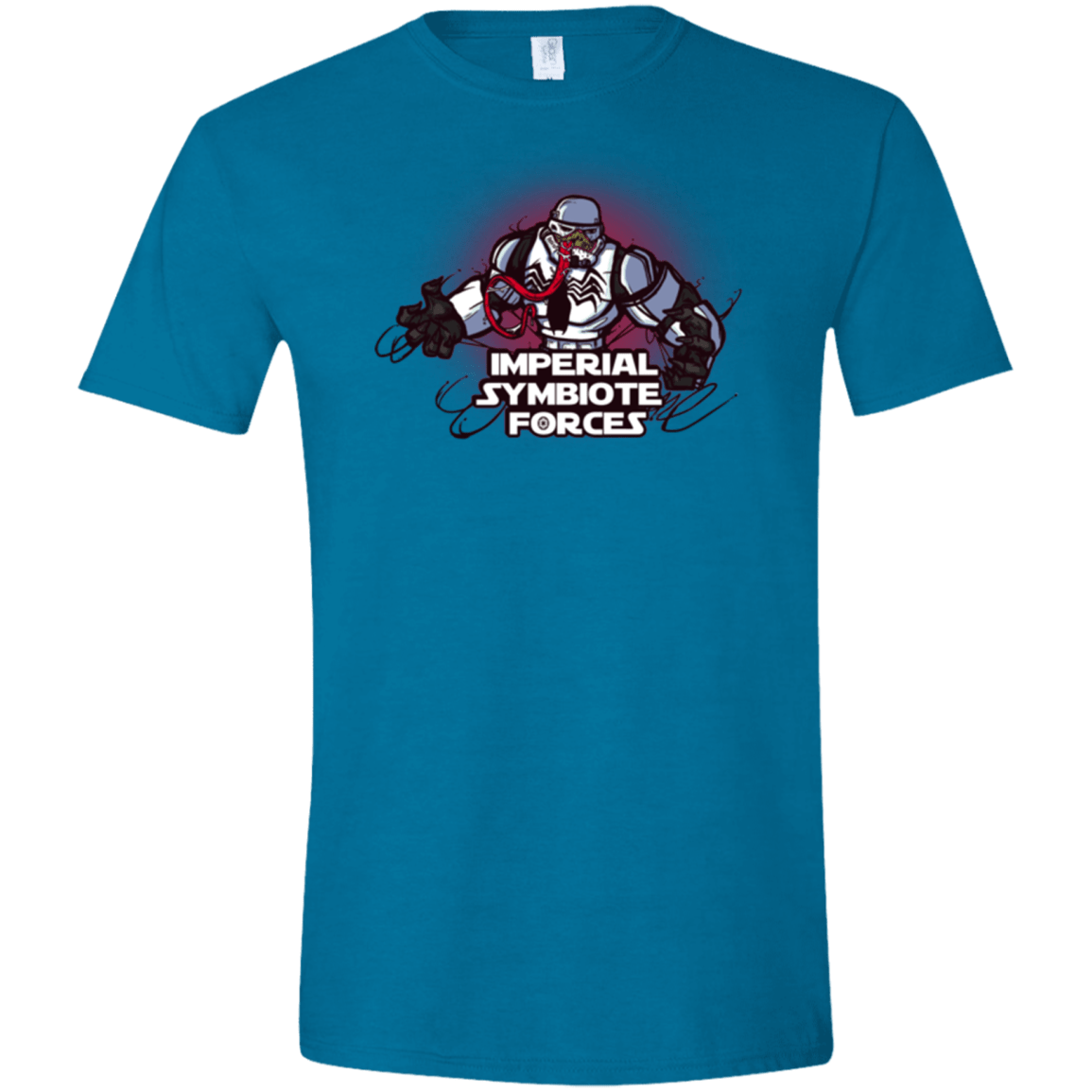 T-Shirts Antique Sapphire / S Imperial Symbiote Forces Men's Semi-Fitted Softstyle