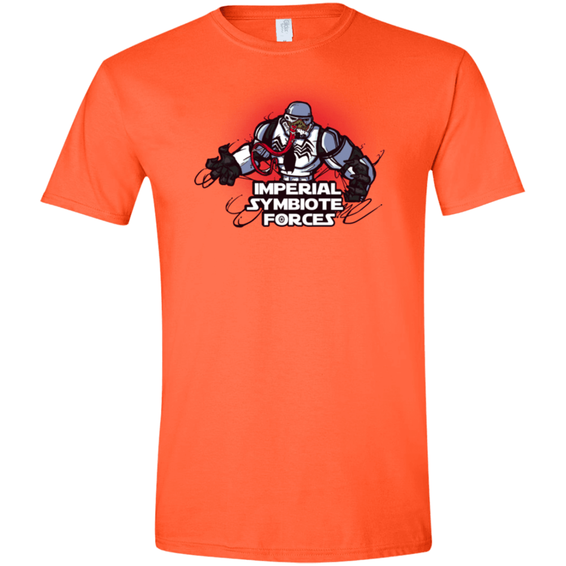 T-Shirts Orange / S Imperial Symbiote Forces Men's Semi-Fitted Softstyle