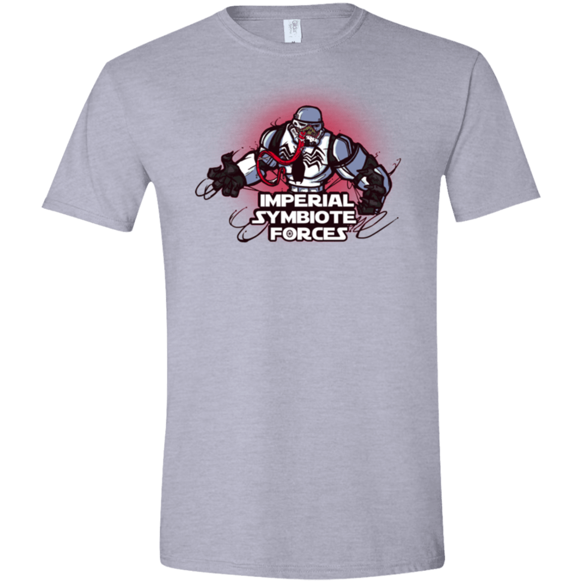 T-Shirts Sport Grey / X-Small Imperial Symbiote Forces Men's Semi-Fitted Softstyle