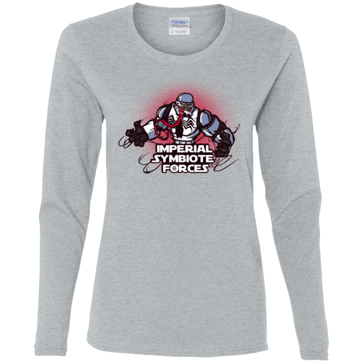 T-Shirts Sport Grey / S Imperial Symbiote Forces Women's Long Sleeve T-Shirt