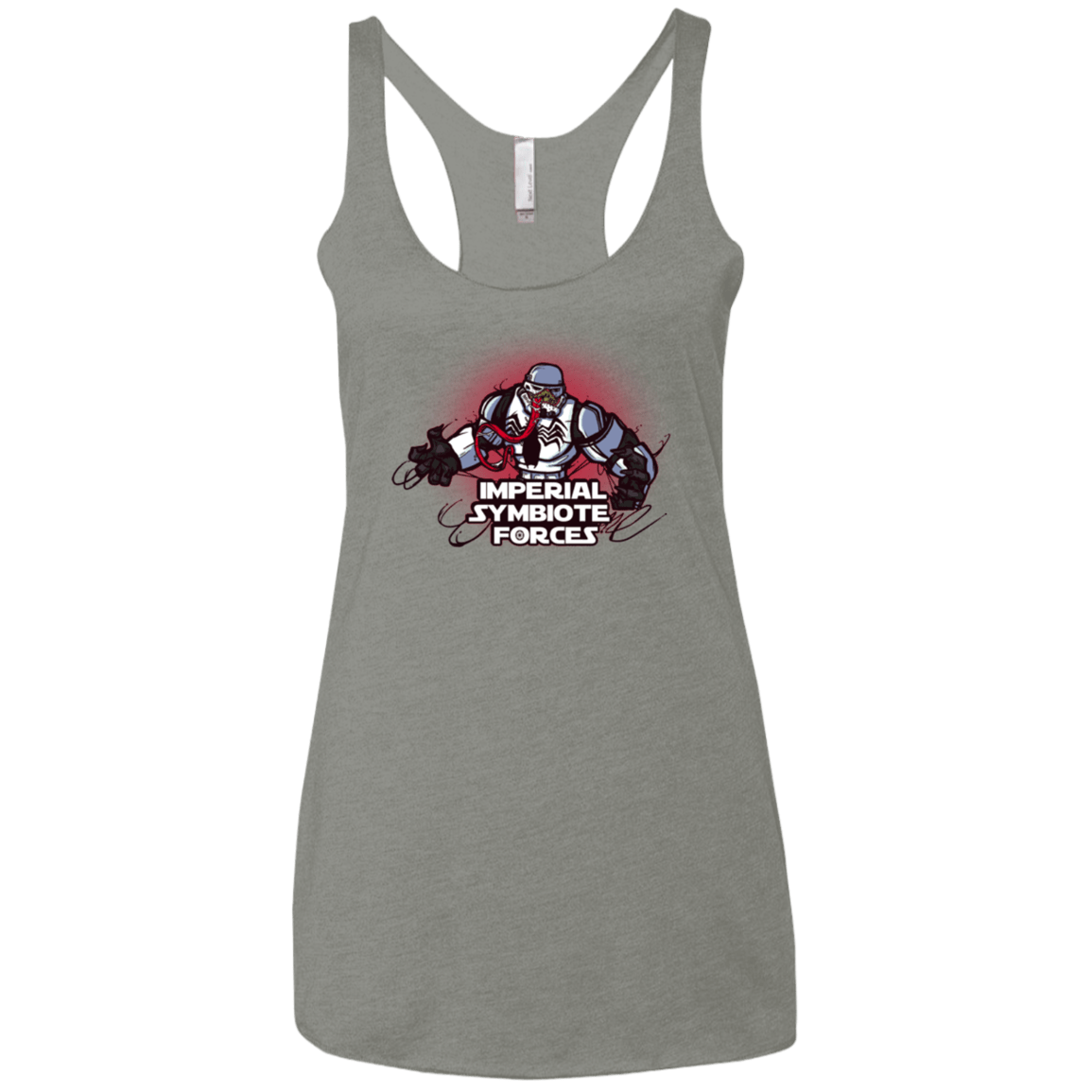 T-Shirts Venetian Grey / X-Small Imperial Symbiote Forces Women's Triblend Racerback Tank