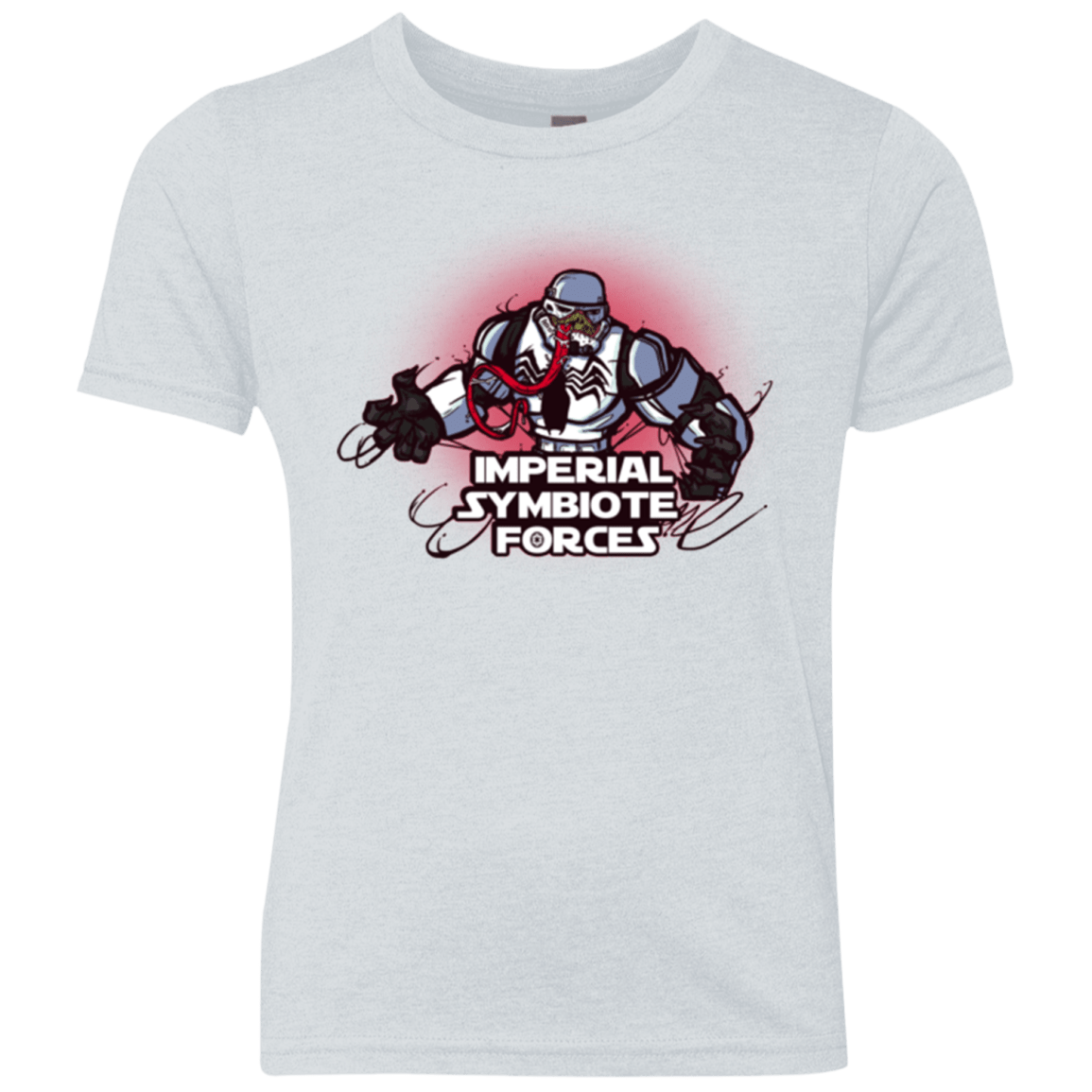 T-Shirts Heather White / YXS Imperial Symbiote Forces Youth Triblend T-Shirt