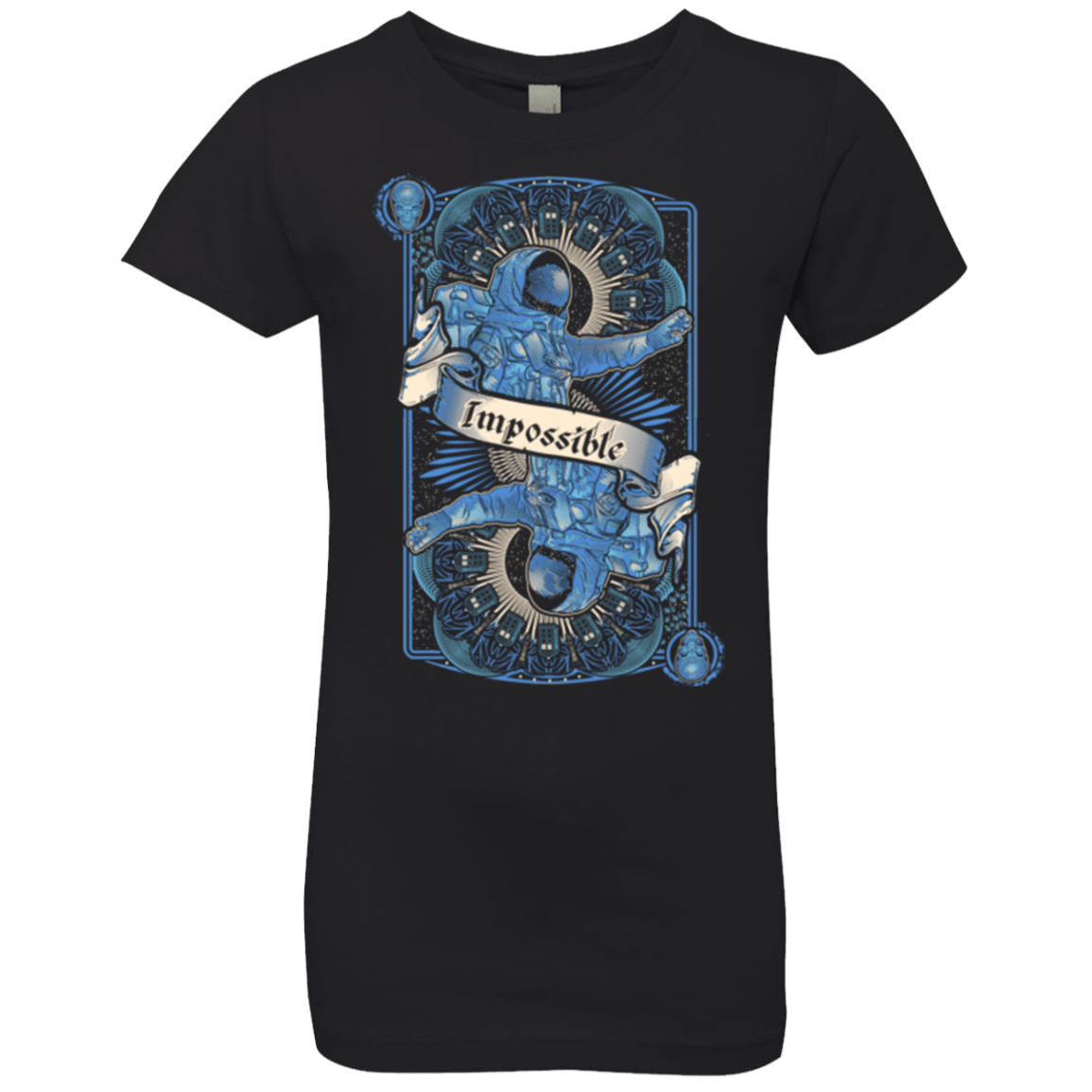 T-Shirts Black / YXS Impossible Astronaut Girls Premium T-Shirt