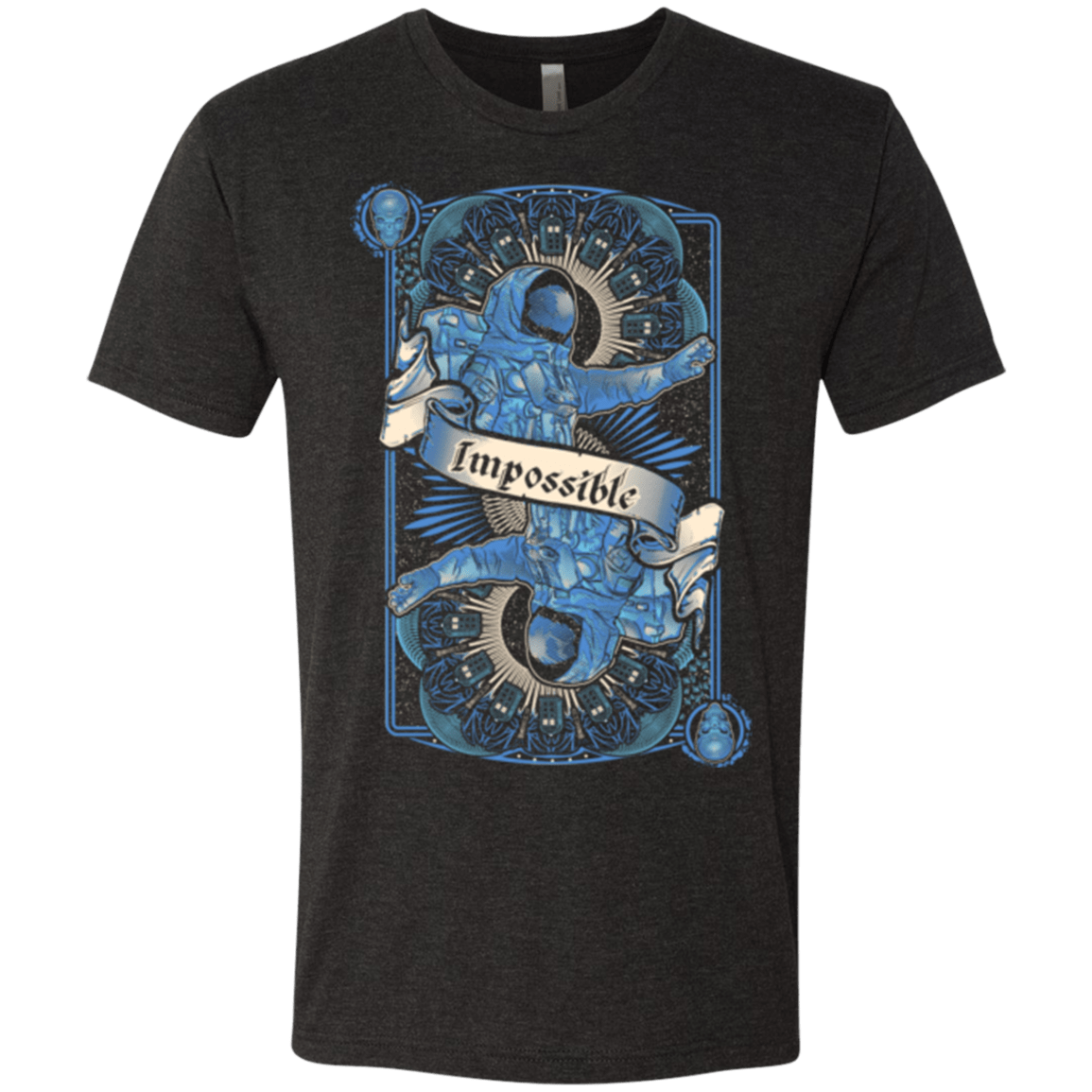T-Shirts Vintage Black / Small Impossible Astronaut Men's Triblend T-Shirt