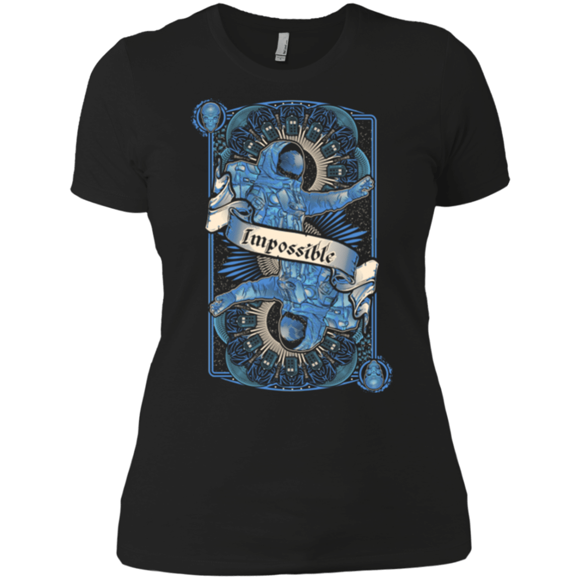 T-Shirts Black / X-Small Impossible Astronaut Women's Premium T-Shirt