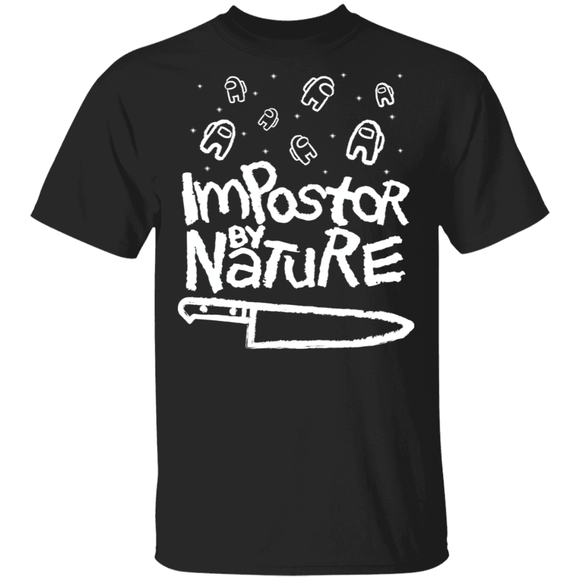 T-Shirts Black / S Impostor by Nature T-Shirt