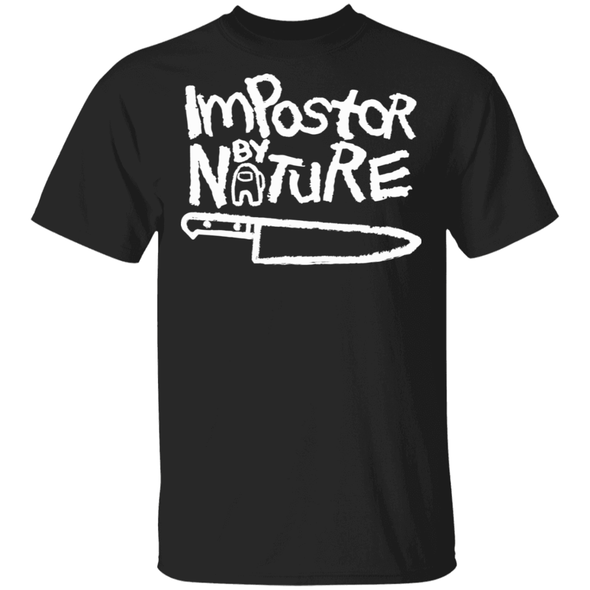 T-Shirts Black / S Impostor by Nature T-Shirt