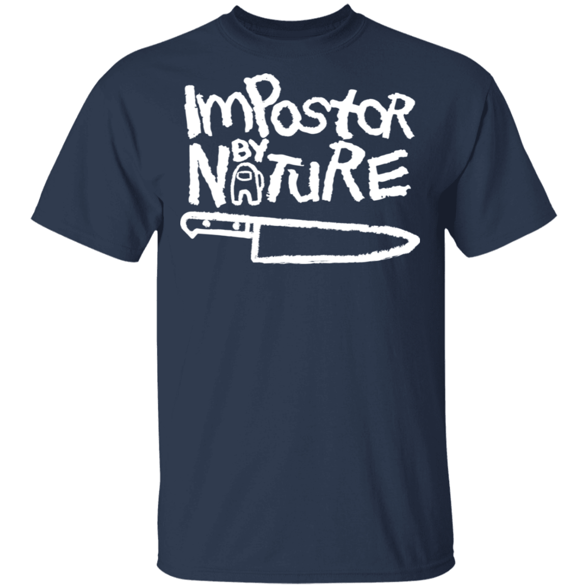 T-Shirts Navy / S Impostor by Nature T-Shirt