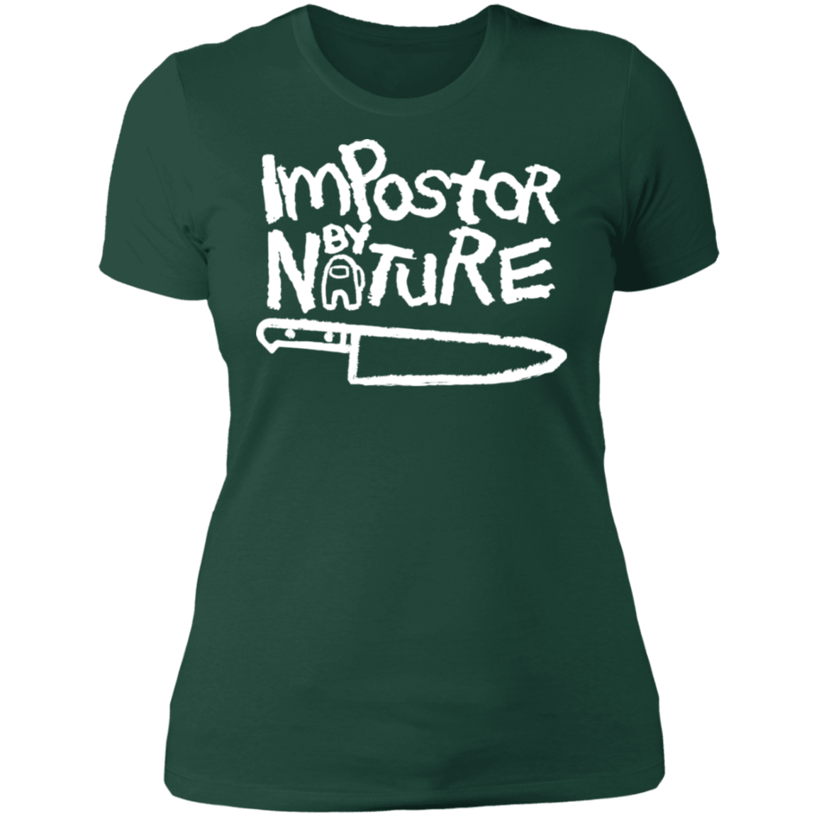 T-Shirts Forest Green / S Impostor by Nature Women's Premium T-Shirt