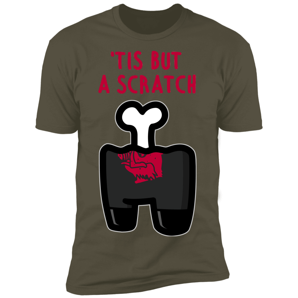 T-Shirts Military Green / S Impostor Scratch Men's Premium T-Shirt