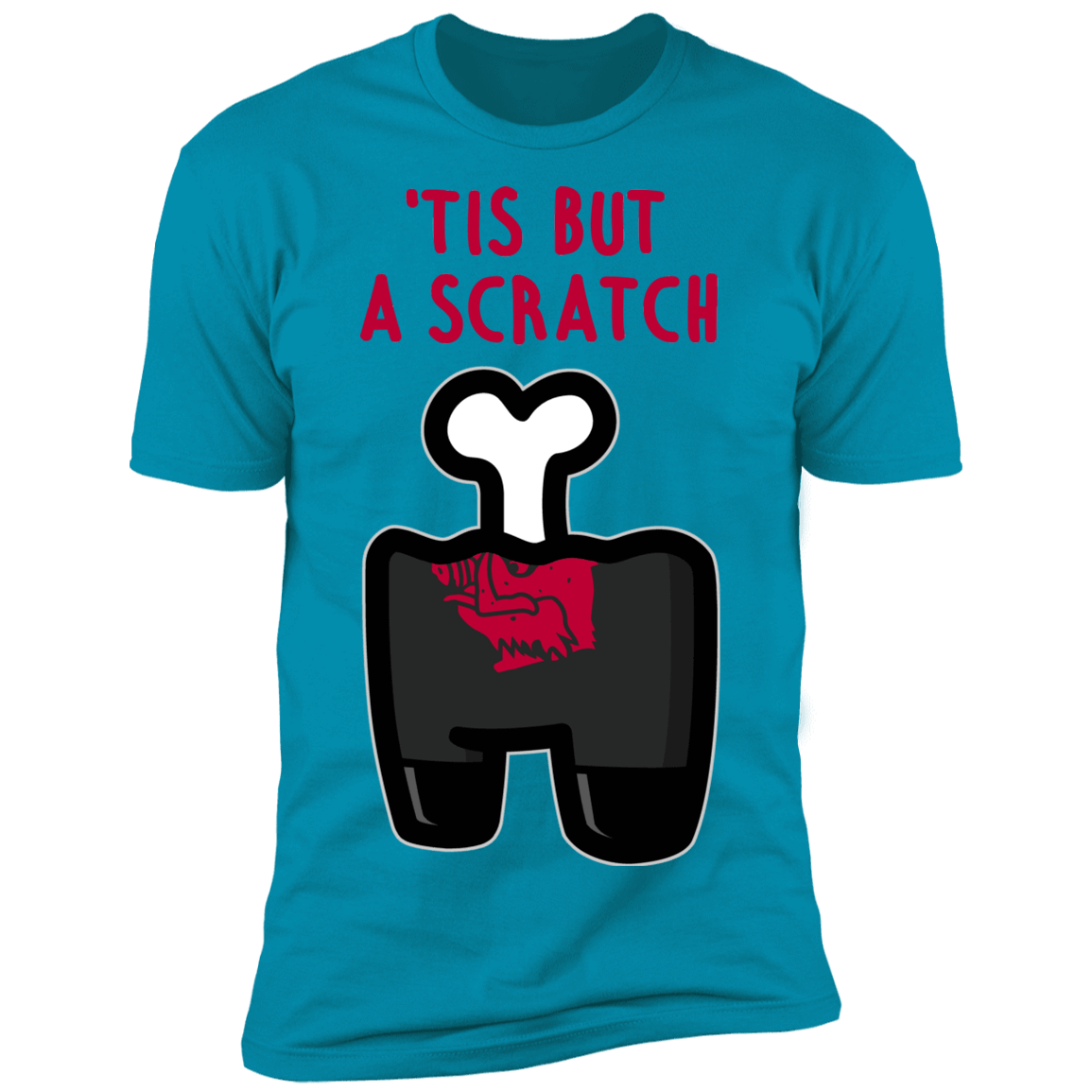 T-Shirts Turquoise / S Impostor Scratch Men's Premium T-Shirt