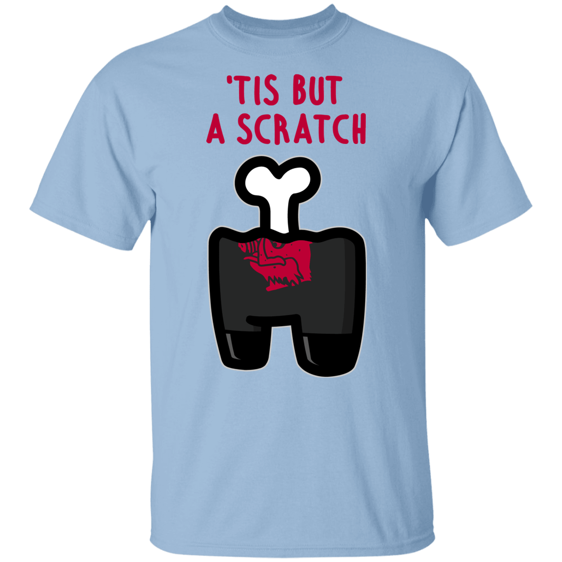 T-Shirts Light Blue / YXS Impostor Scratch Youth T-Shirt