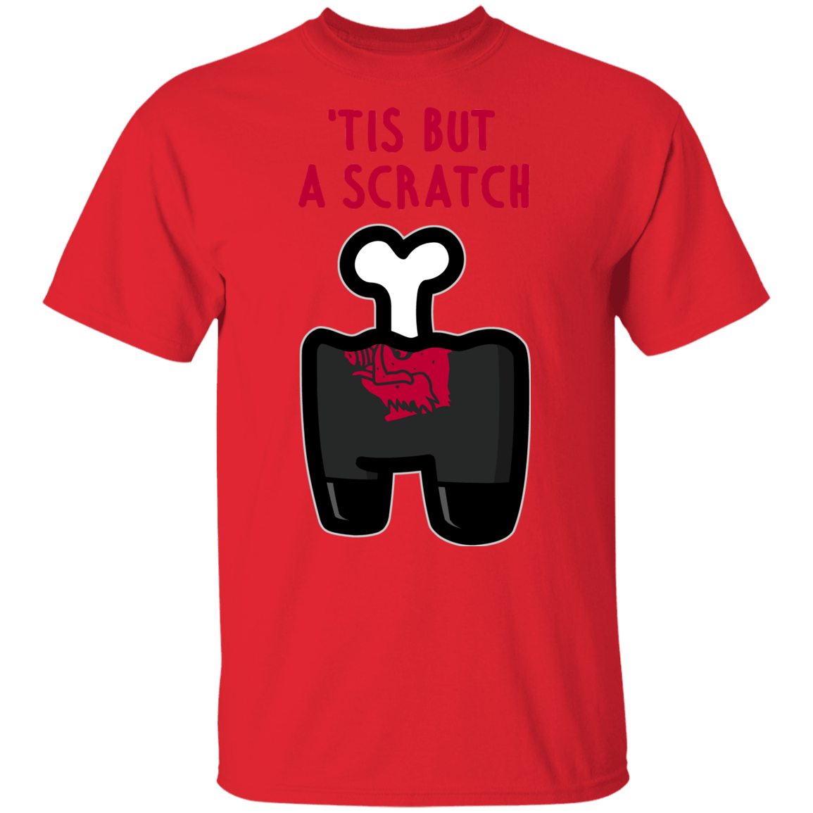 T-Shirts Red / YXS Impostor Scratch Youth T-Shirt