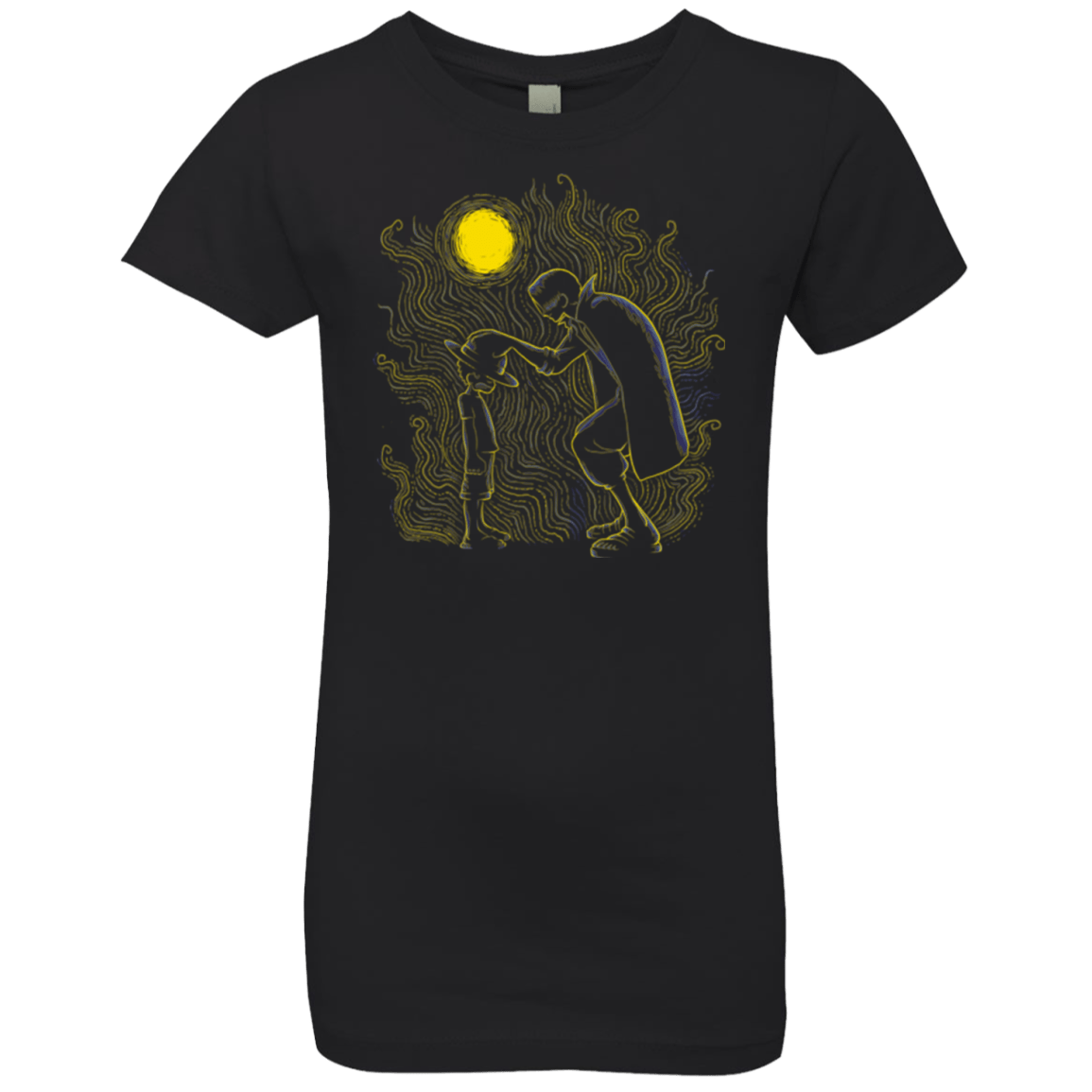 T-Shirts Black / YXS Impressionist Pirates Girls Premium T-Shirt