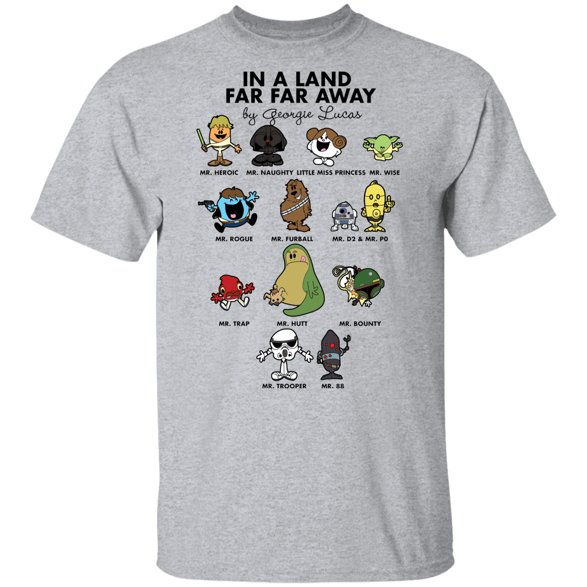 T-Shirts Sport Grey / YXS In a Land Far Far Away Youth T-Shirt
