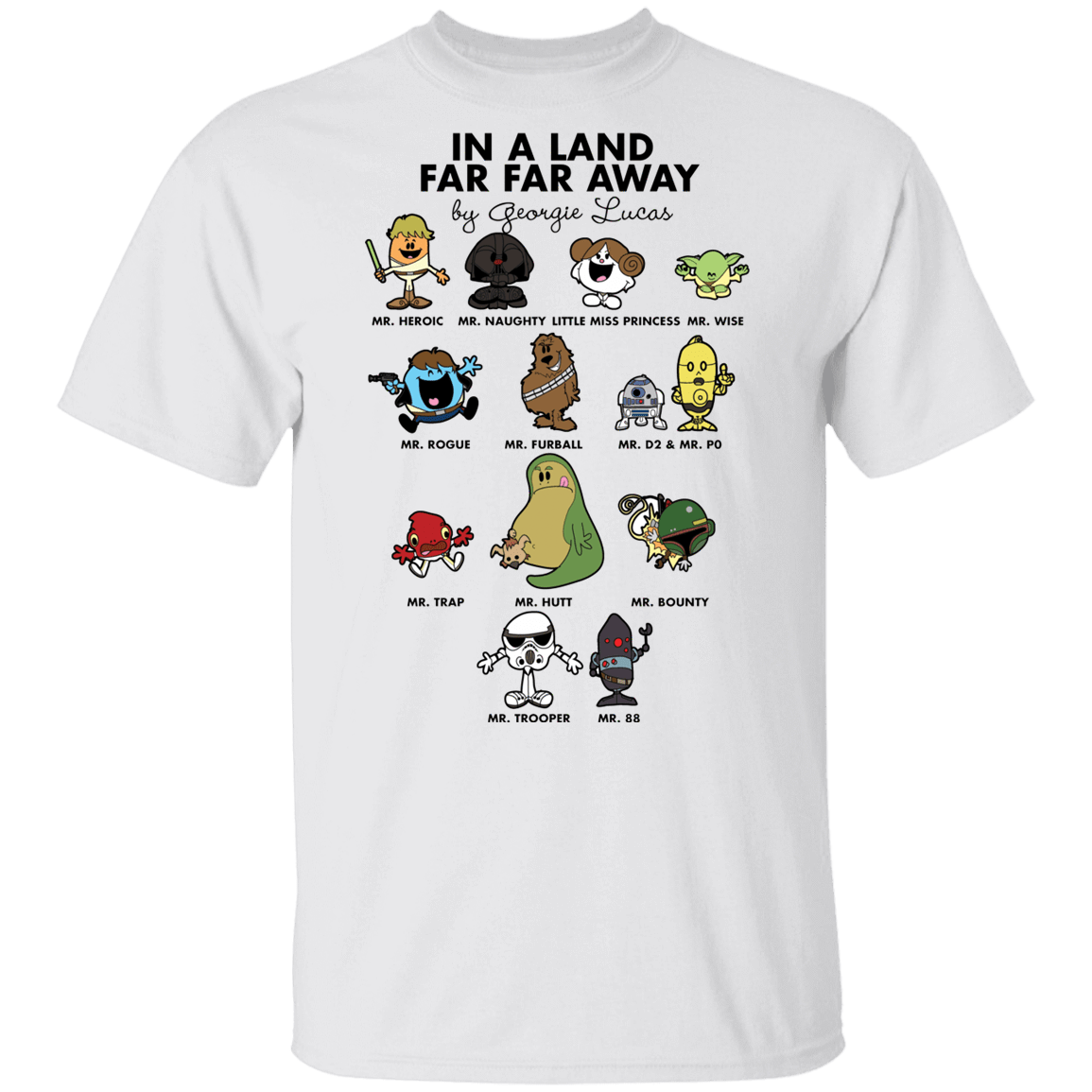 T-Shirts White / YXS In a Land Far Far Away Youth T-Shirt