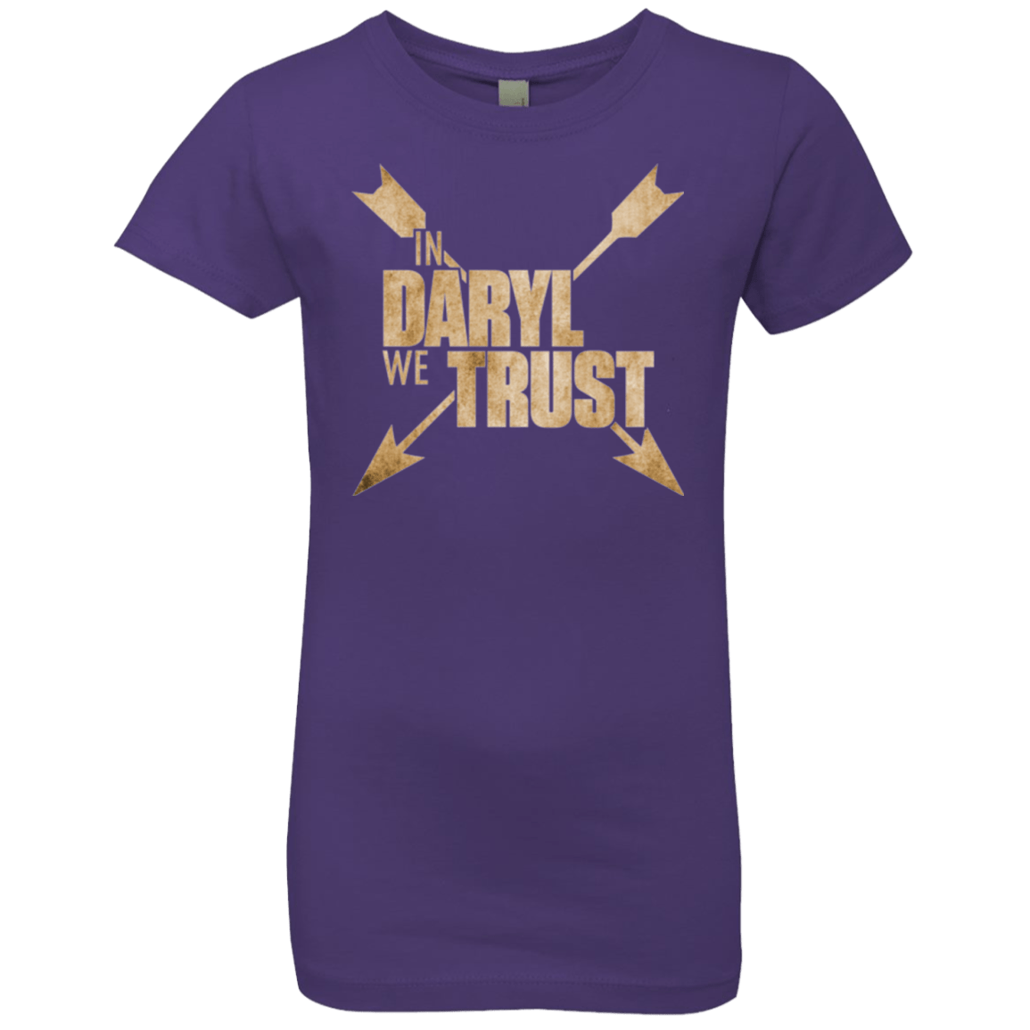 T-Shirts Purple Rush / YXS In Daryl We Trust Girls Premium T-Shirt
