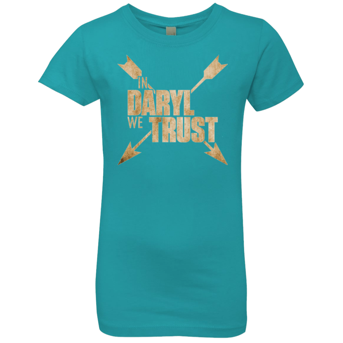 T-Shirts Tahiti Blue / YXS In Daryl We Trust Girls Premium T-Shirt