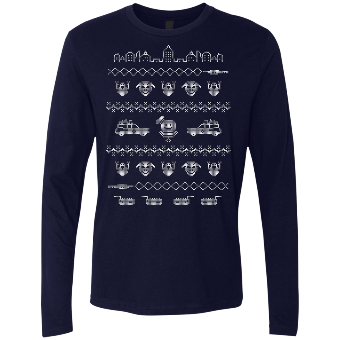 T-Shirts Midnight Navy / Small In High Spirits Men's Premium Long Sleeve